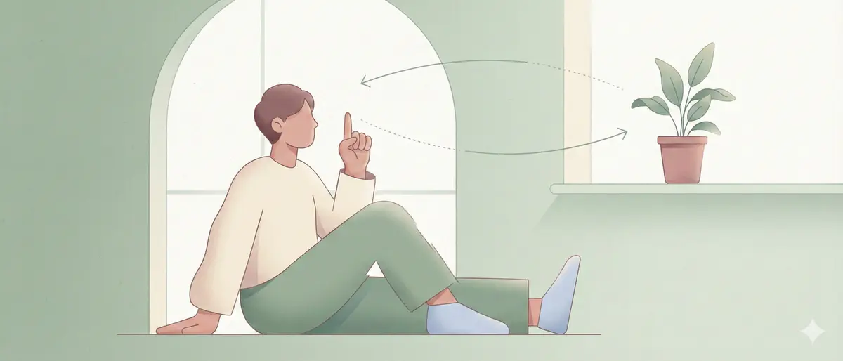 Sighta vision shifting exercise illustration