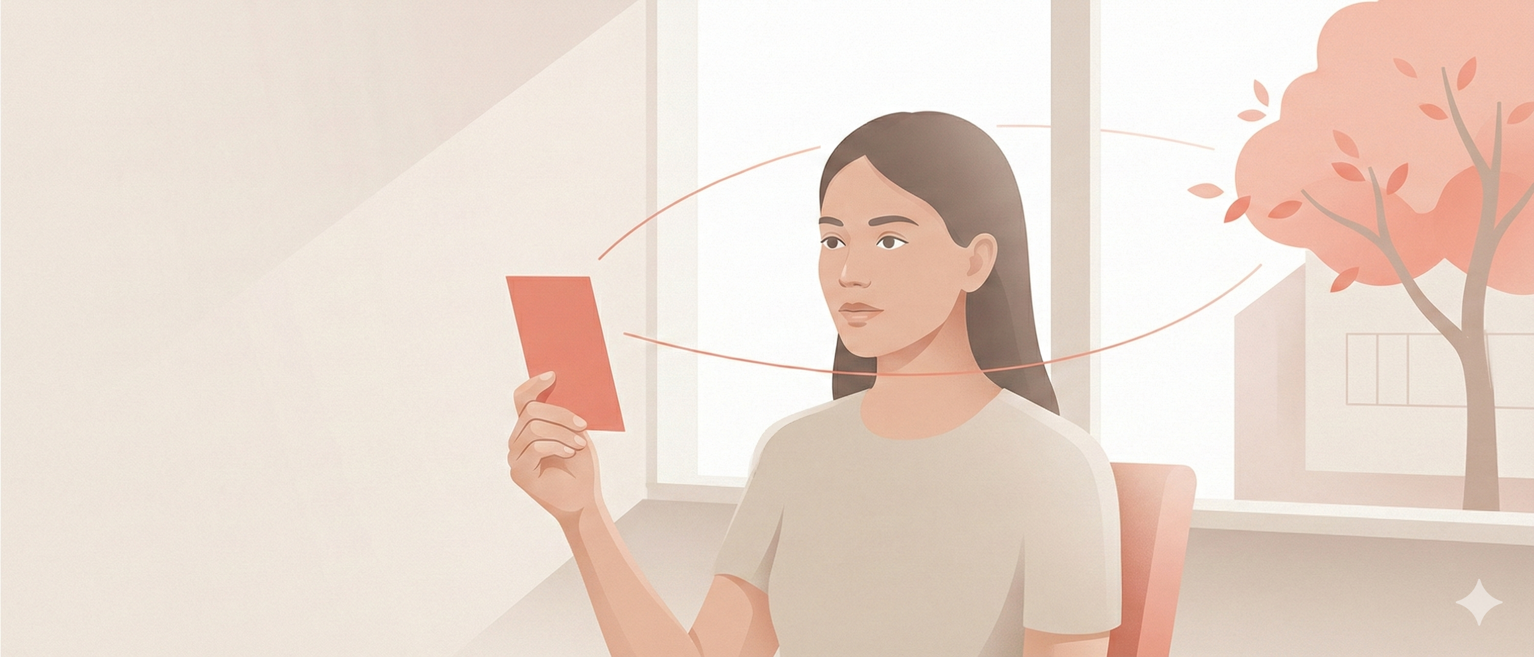 Vision exercise illustration